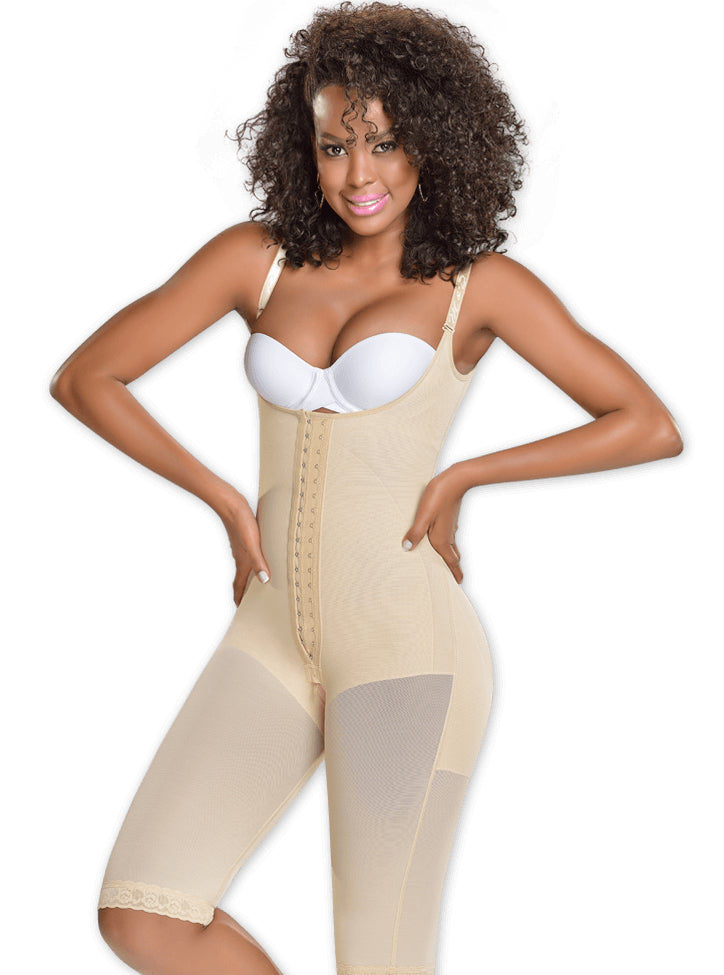 Long girdle with abdominal reinforcement – Fajas Mystique